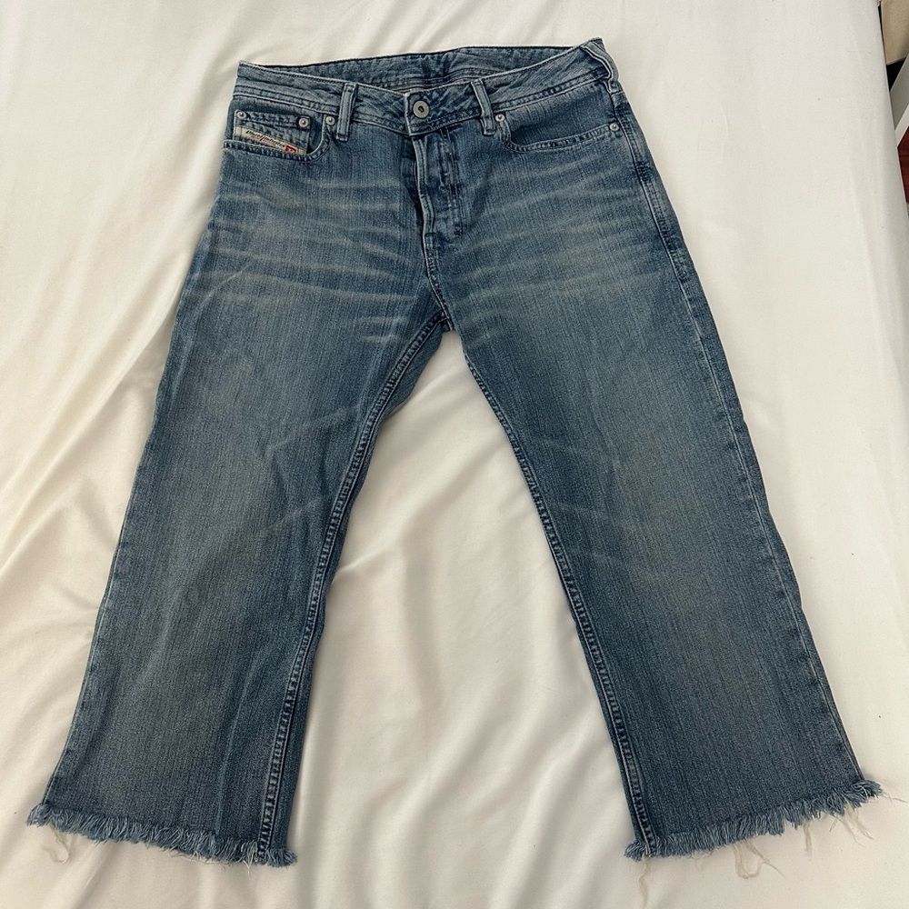 DIESEL CROPPED JEANS